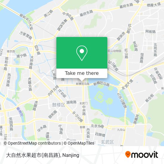 大自然水果超市(南昌路) map