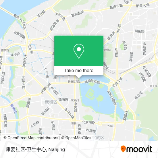 康爱社区-卫生中心 map