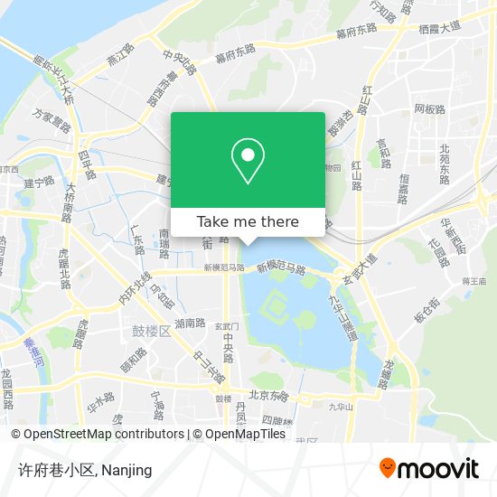 许府巷小区 map