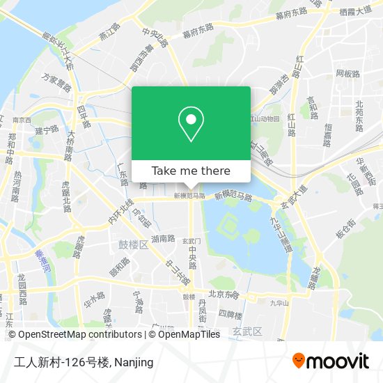 工人新村-126号楼 map