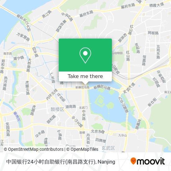 中国银行24小时自助银行(南昌路支行) map