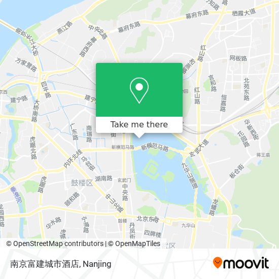 南京富建城市酒店 map