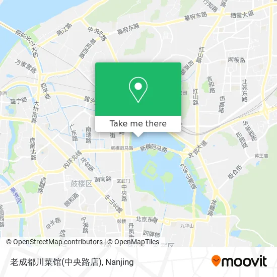 老成都川菜馆(中央路店) map