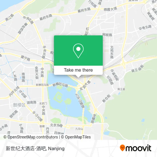 新世纪大酒店-酒吧 map