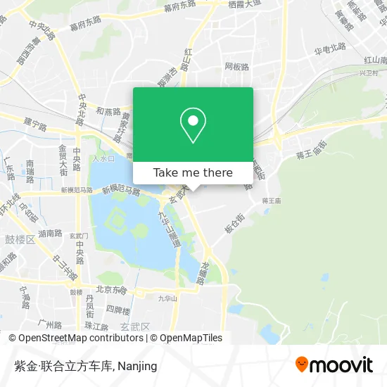 紫金·联合立方车库 map