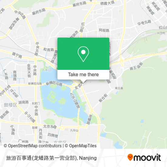 旅游百事通(龙蟠路第一营业部) map