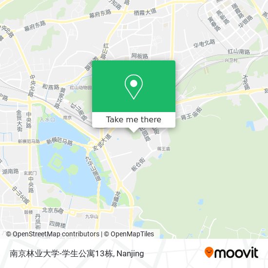 南京林业大学-学生公寓13栋 map
