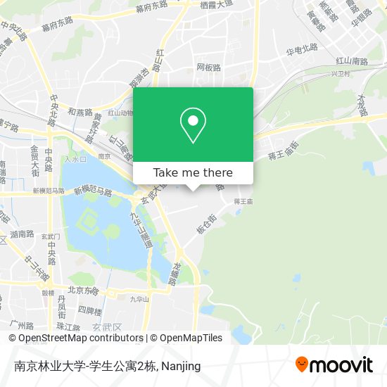 南京林业大学-学生公寓2栋 map
