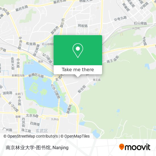 南京林业大学-图书馆 map