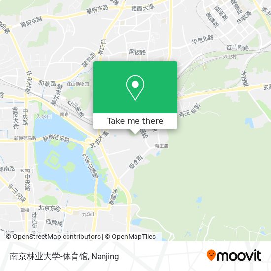 南京林业大学-体育馆 map