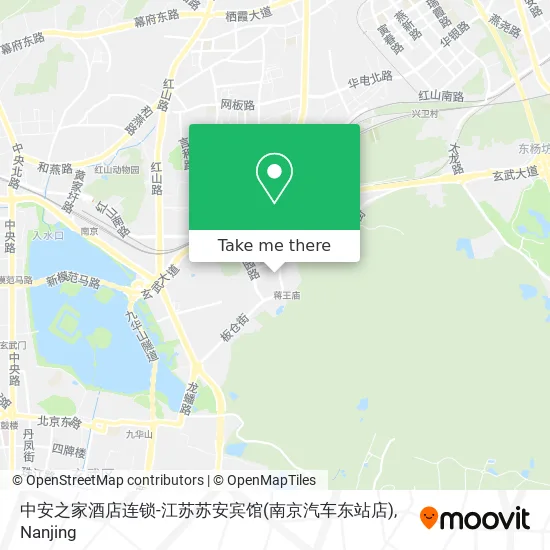 中安之家酒店连锁-江苏苏安宾馆(南京汽车东站店) map