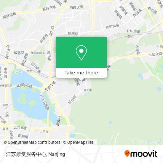 江苏康复服务中心 map