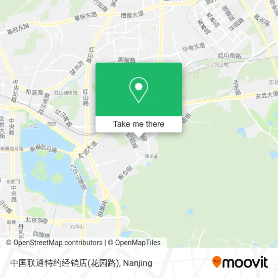 中国联通特约经销店(花园路) map