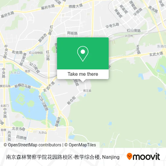 南京森林警察学院花园路校区-教学综合楼 map