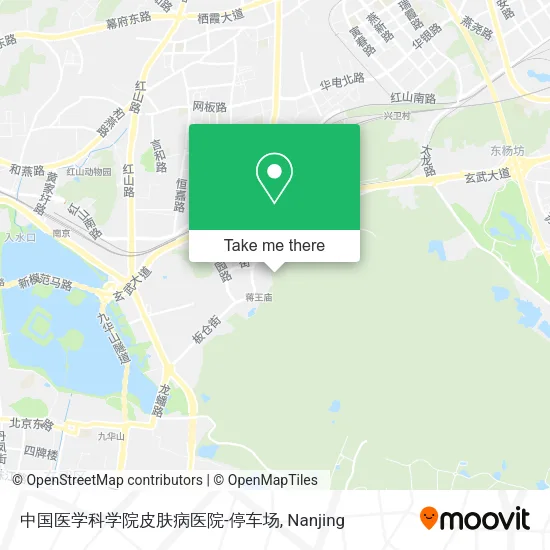 中国医学科学院皮肤病医院-停车场 map