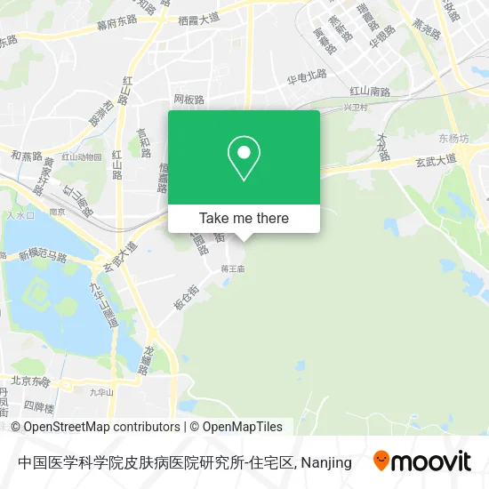 中国医学科学院皮肤病医院研究所-住宅区 map