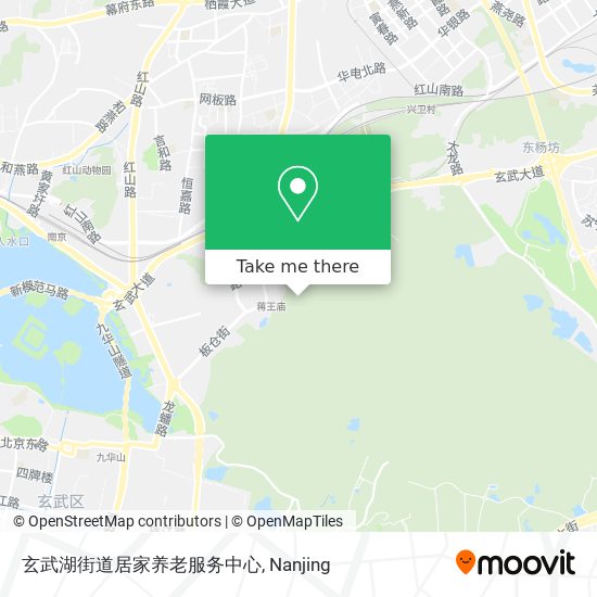玄武湖街道居家养老服务中心 map