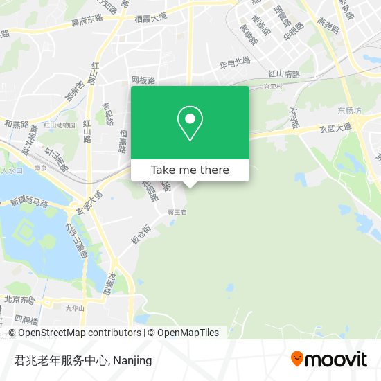 君兆老年服务中心 map
