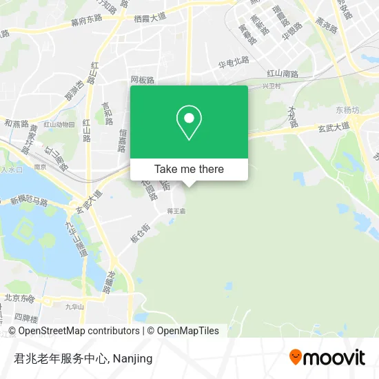 君兆老年服务中心 map