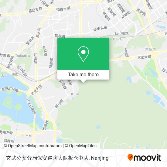 玄武公安分局保安巡防大队板仓中队 map