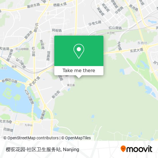樱驼花园-社区卫生服务站 map