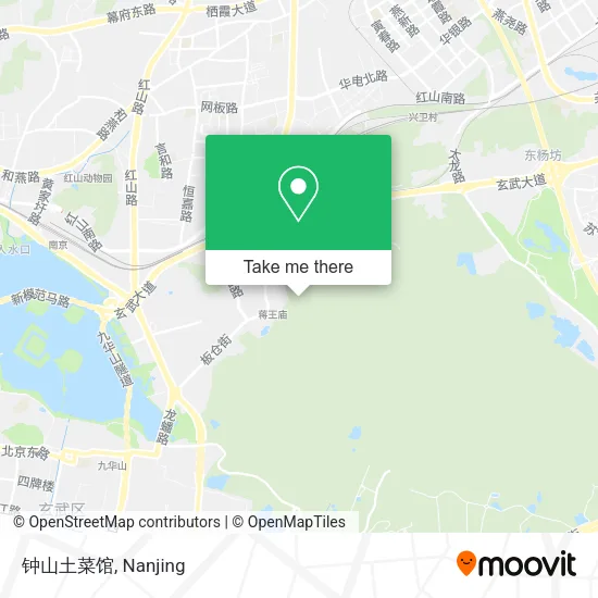 钟山土菜馆 map