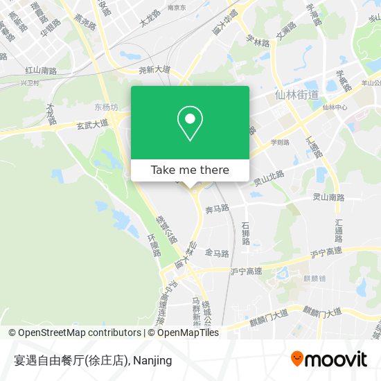 宴遇自由餐厅(徐庄店) map
