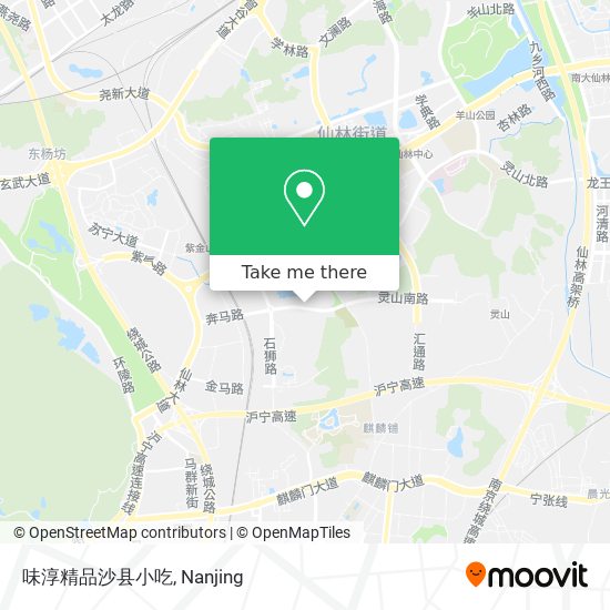 味淳精品沙县小吃 map