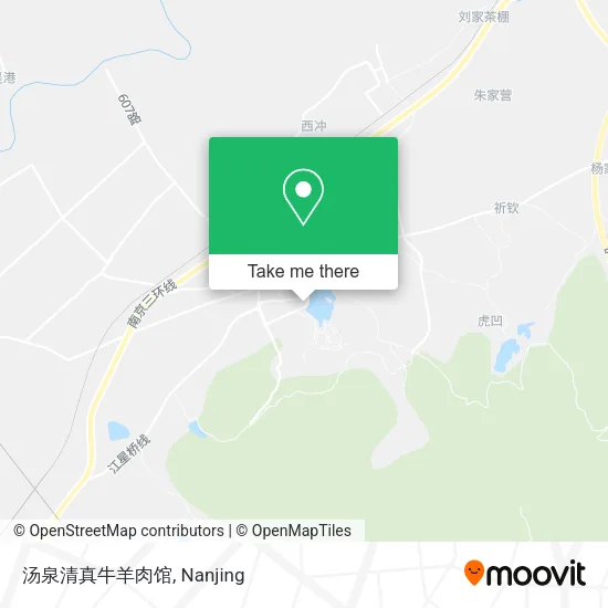 汤泉清真牛羊肉馆 map