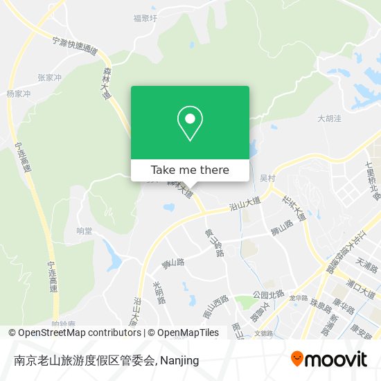 南京老山旅游度假区管委会 map