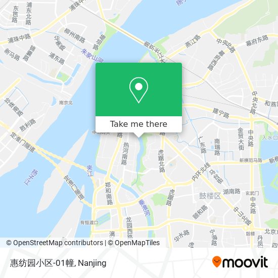 惠纺园小区-01幢 map
