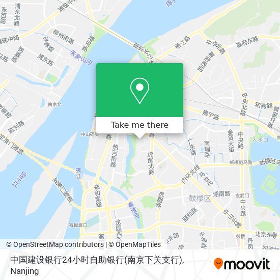 中国建设银行24小时自助银行(南京下关支行) map