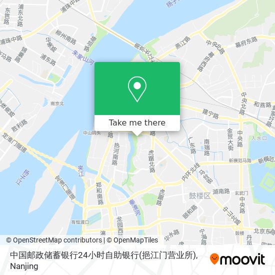 中国邮政储蓄银行24小时自助银行(挹江门营业所) map