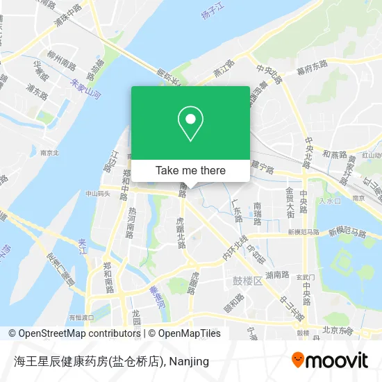 海王星辰健康药房(盐仓桥店) map