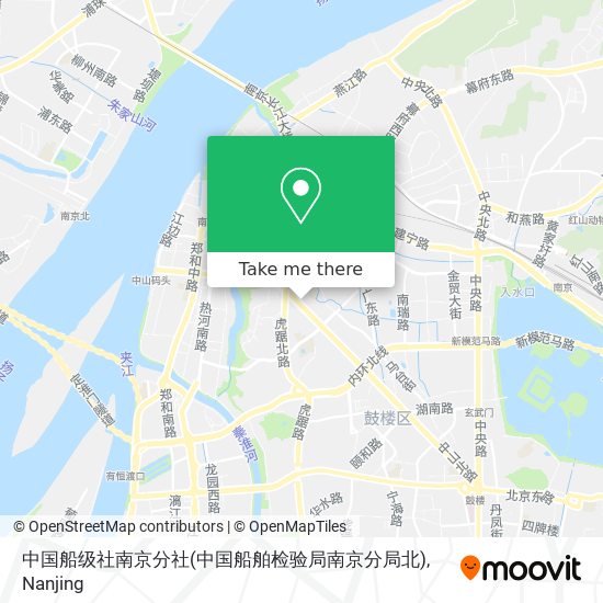 中国船级社南京分社(中国船舶检验局南京分局北) map