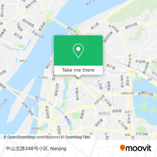 中山北路348号小区 map