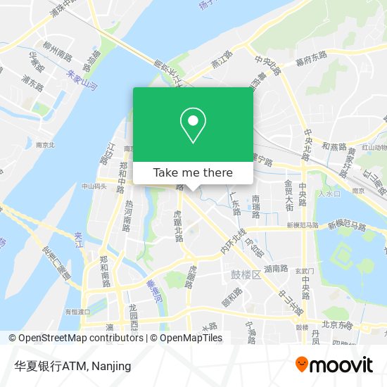 华夏银行ATM map