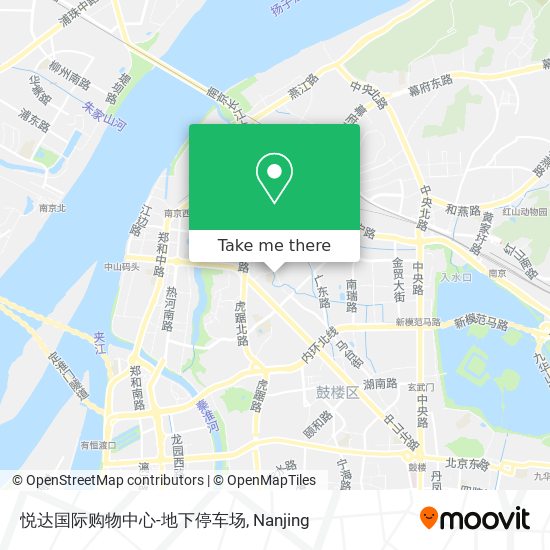 悦达国际购物中心-地下停车场 map