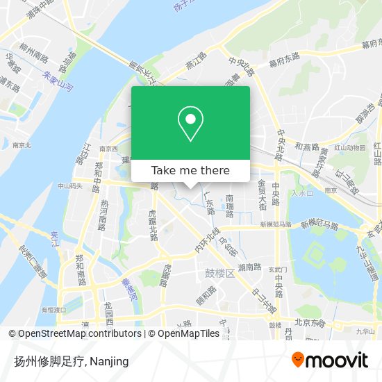 扬州修脚足疗 map