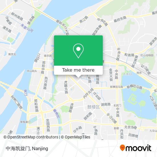 中海凯旋门 map