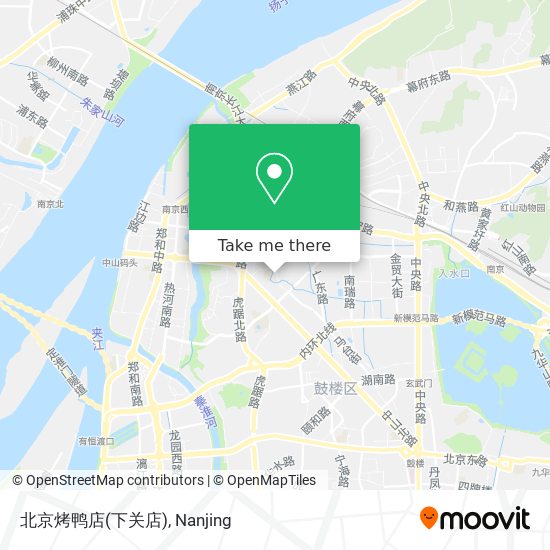 北京烤鸭店(下关店) map