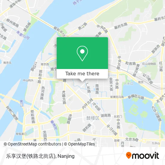 乐享汉堡(铁路北街店) map