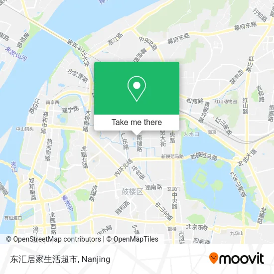 东汇居家生活超市 map