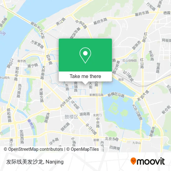 发际线美发沙龙 map