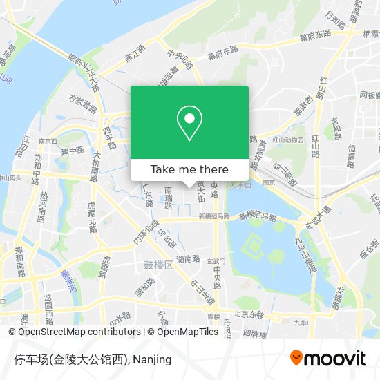 停车场(金陵大公馆西) map