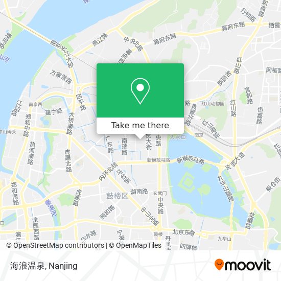 海浪温泉 map