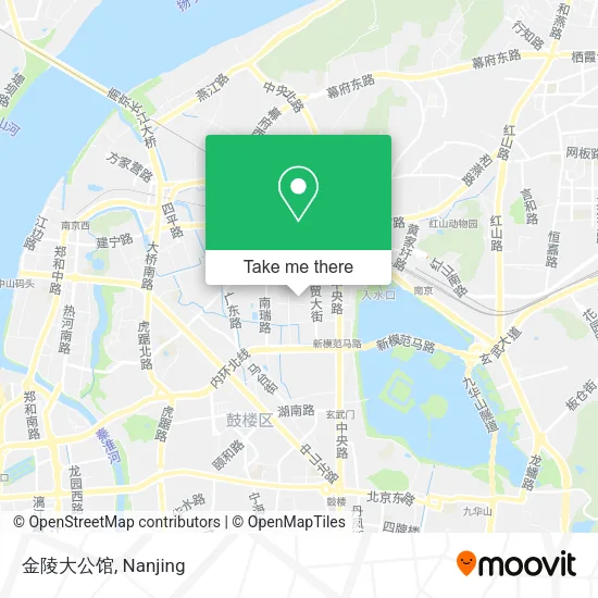 金陵大公馆 map
