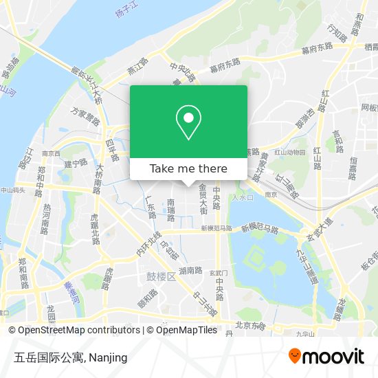 五岳国际公寓 map