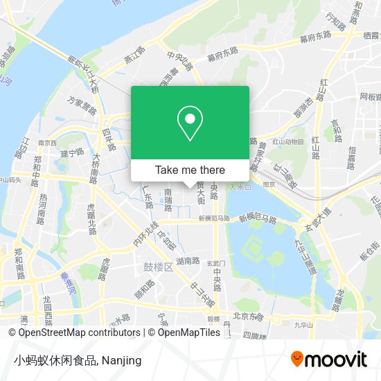 小蚂蚁休闲食品 map