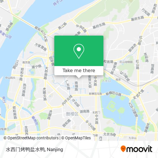 水西门烤鸭盐水鸭 map